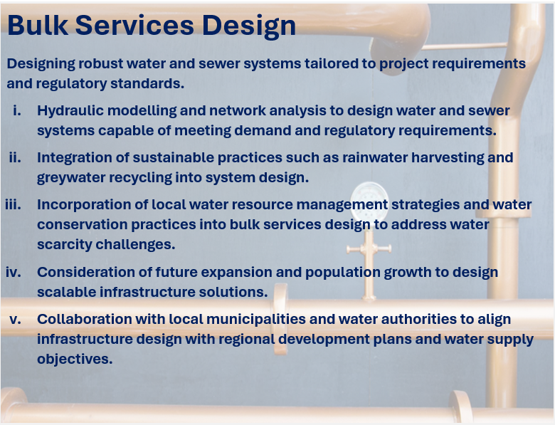 Bulk Services Design