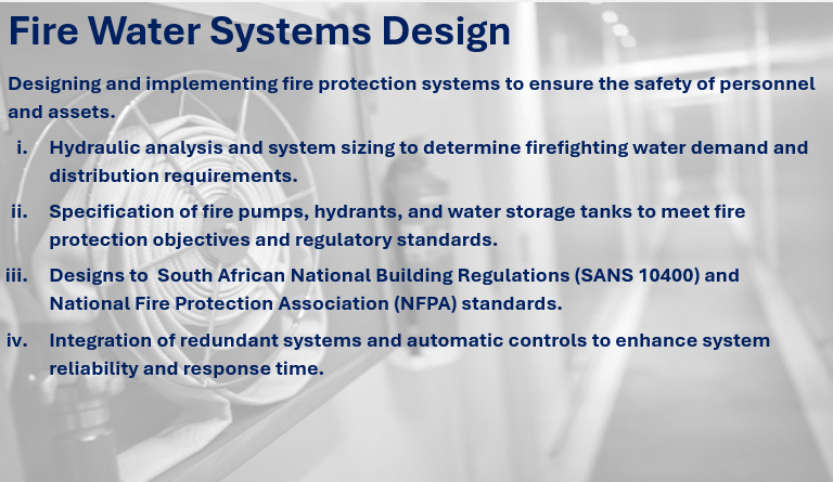 Fire Water Design