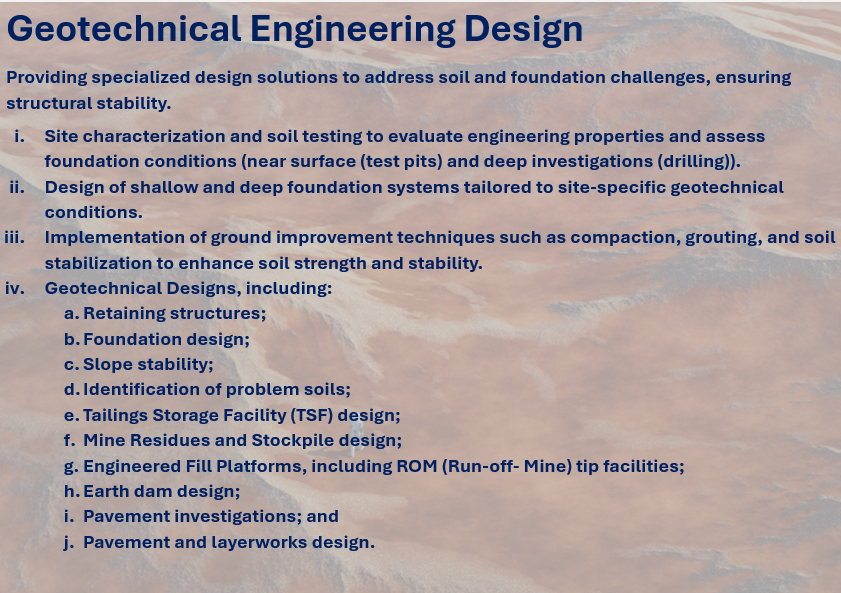 Geotechnical