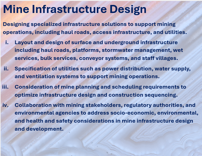 Mine Infra Design